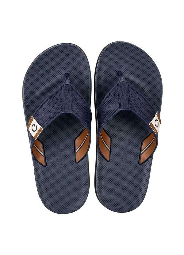 Cartago - Chinelo Masculino Siena Iv Cartago 12398 - Marinho 01