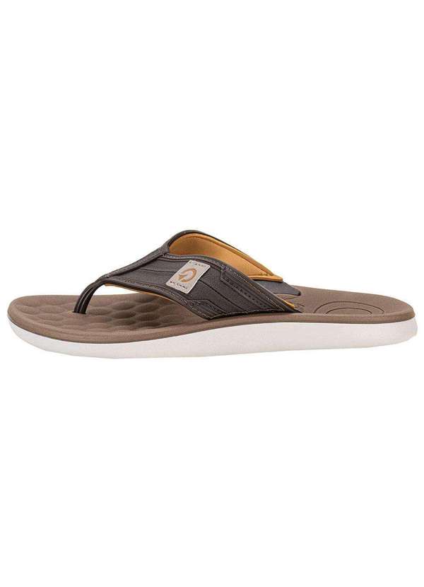 Cartago - Chinelo Masculino Sintra Cartago 12482 - Café 3