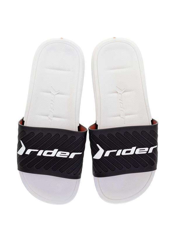 Rider - Chinelo Masculino Slide Free Ii Rider - 12323 - Branco/Preto