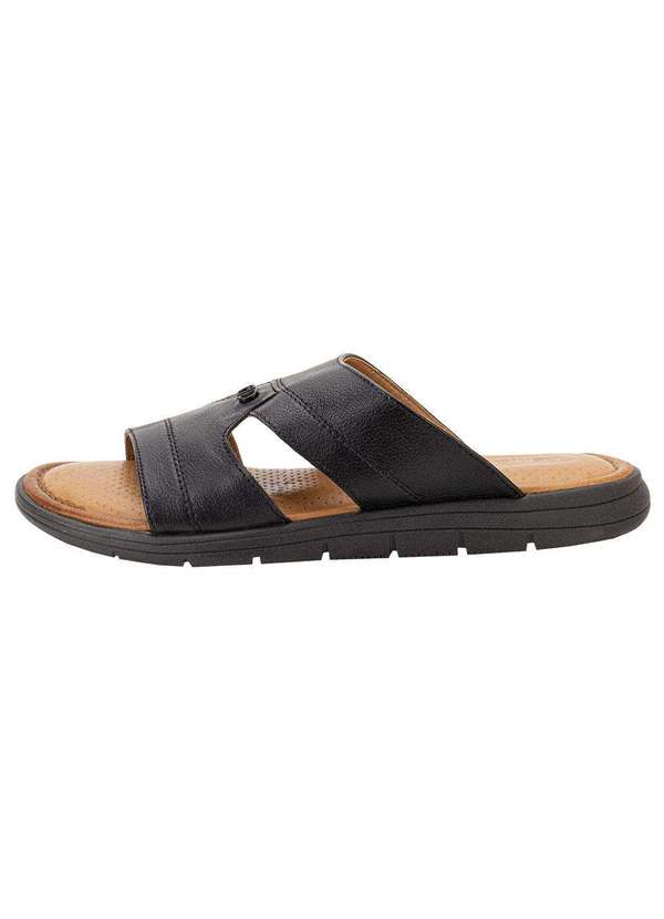 Democrata - Chinelo Masculino Slide Garage Soul Democrata 015138 - Preto 2