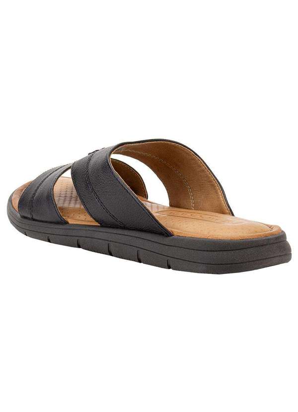 Democrata - Chinelo Masculino Slide Garage Soul Democrata 015138 - Preto 3