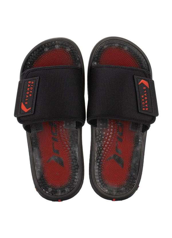 Rider - Chinelo Masculino Slide Infinity Max Rider 12341 - Preto/Vermelho