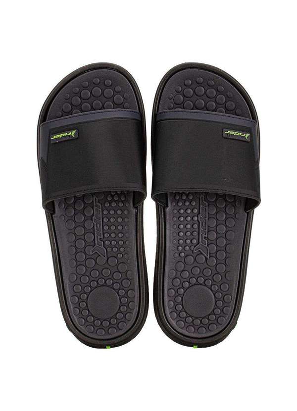Rider - Chinelo Masculino Slide Pump Ii Rider 12424 - Preto/Verde