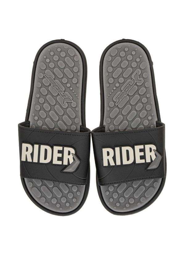 Rider - Chinelo Masculino Slide Pump Rider 11690 - Preto/Cinza