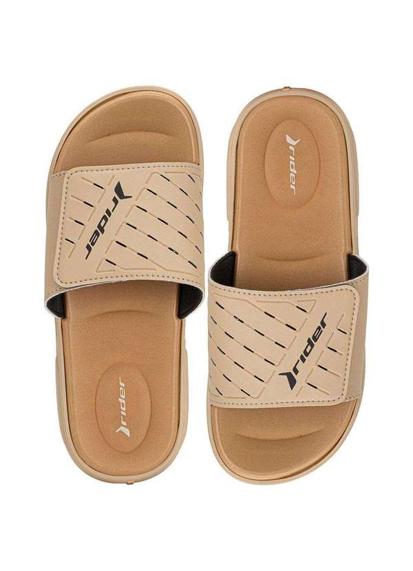 Rider - Chinelo Masculino Slide R Soft Plus Rider 12529 - Bege