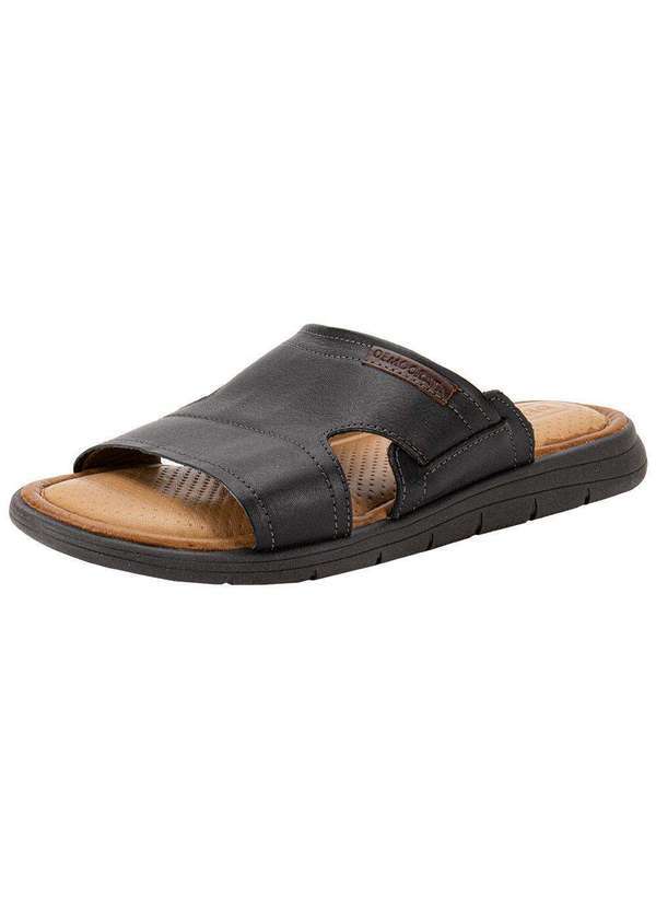 Democrata - Chinelo Masculino Slide Soul Democrata 015134 - Preto 2