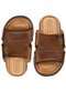 Democrata - Chinelo Masculino Slide Soul Democrata 015134 - Preto - variação: - Caramelo