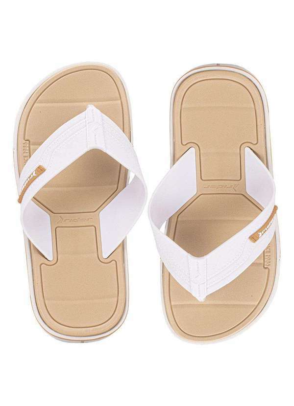 Rider - Chinelo Masculino Spin Rider - 11772 - Branco/Bege