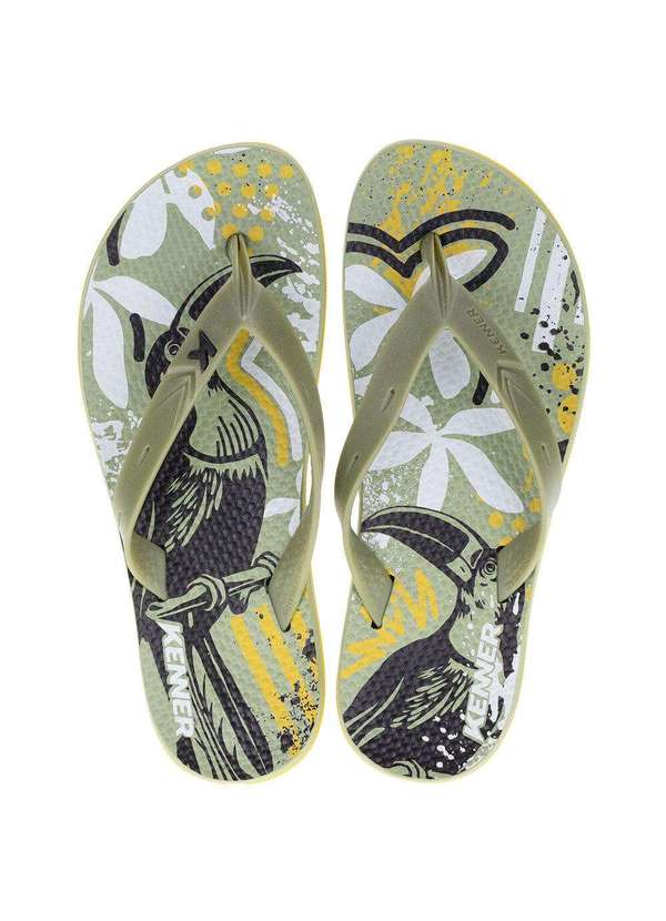 Kenner - Chinelo Masculino Summer Kenner - Dhq02 - Verde