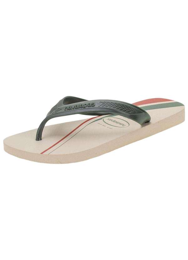 Havaianas - Chinelo Masculino Top Max Basic Havaianas - 4141403 - Bege