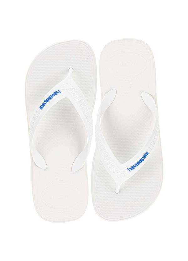 Havaianas - Chinelo Masculino Top Max Comfort Havaianas Cl25 Branco/Azul