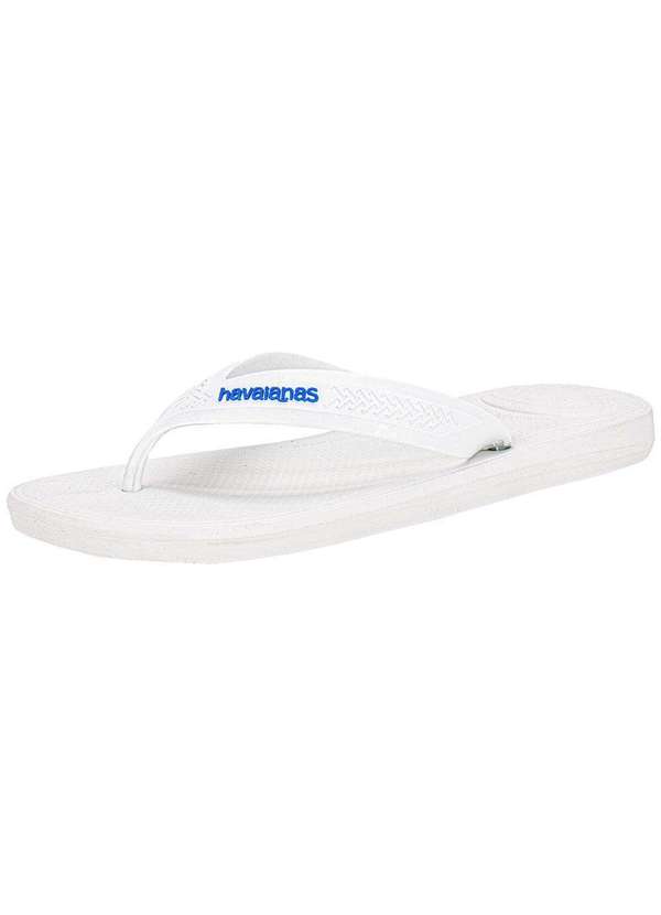 Havaianas - Chinelo Masculino Top Max Comfort Havaianas Cl25 Branco/Azul 2