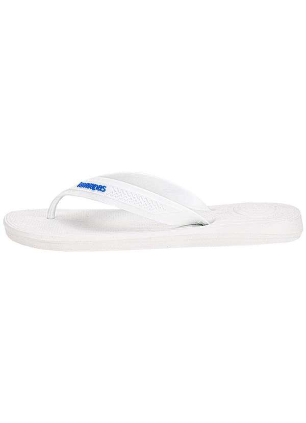 Havaianas - Chinelo Masculino Top Max Comfort Havaianas Cl25 Branco/Azul 3
