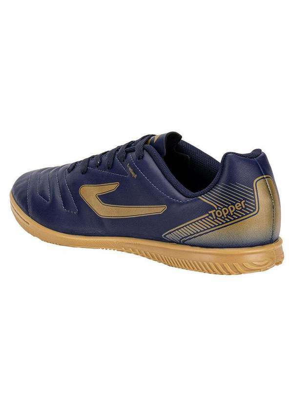 Topper - Chuteira Futsal Cup Vii Topper Tp0486 - Marinho 3