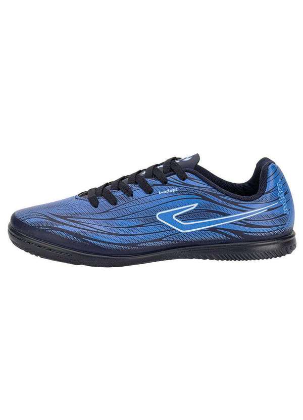 Topper - Chuteira Futsal Slick V Topper Tp0492 - Azul 2