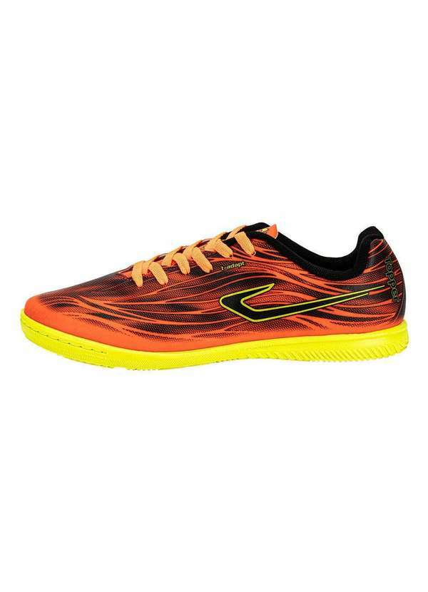 Topper - Chuteira Futsal Slick V Topper Tp0492 - Coral 2