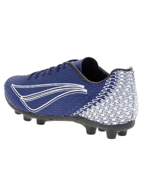Penalty - Chuteira Masculina Campo Bravo Xxii Penalty - 214246 - Azul/Branco 3