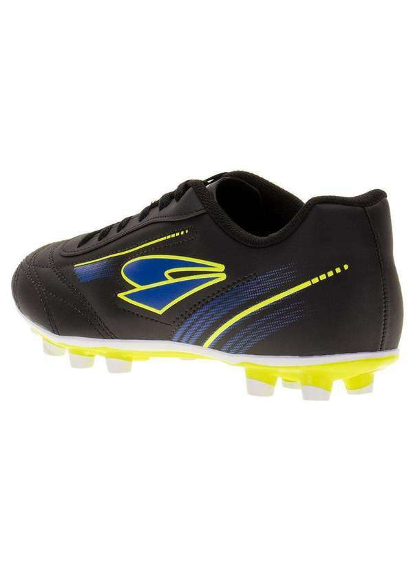 Dray - Chuteira Masculina Campo Foorcy Dray - 324 - Preto/Verde 3
