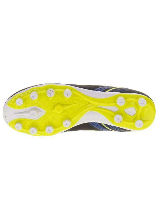 Dray - Chuteira Masculina Campo Foorcy Dray - 324 - Preto/Verde 4