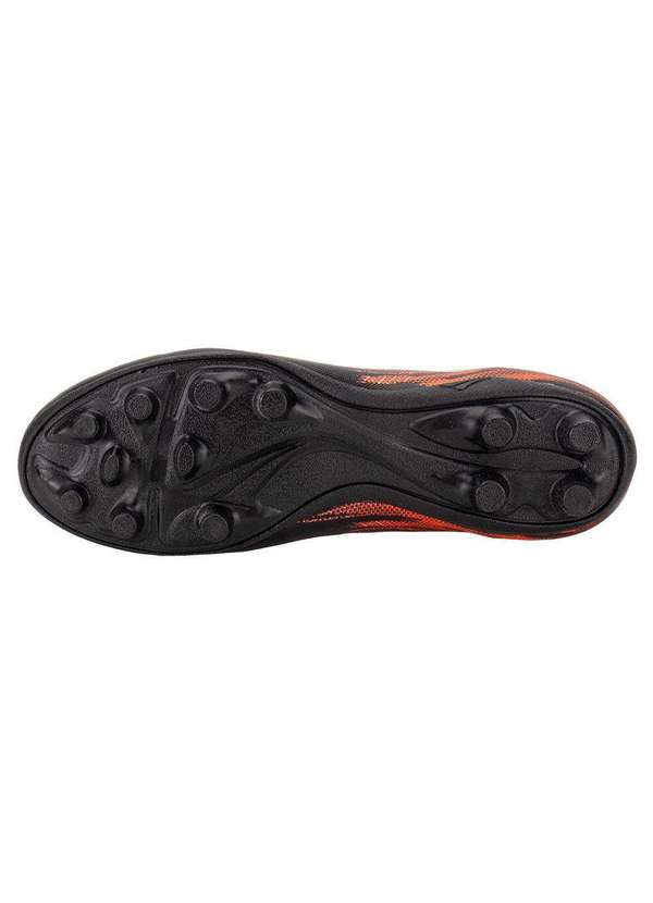 Penalty - Chuteira Masculina Campo Tornado Penalty 214286 - Preto/Vermelho 4