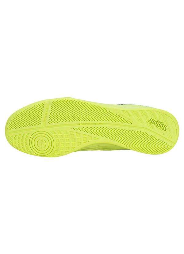 Topper - Chuteira Masculina Futsal Forza Iii Topper Tp0467 - Verde