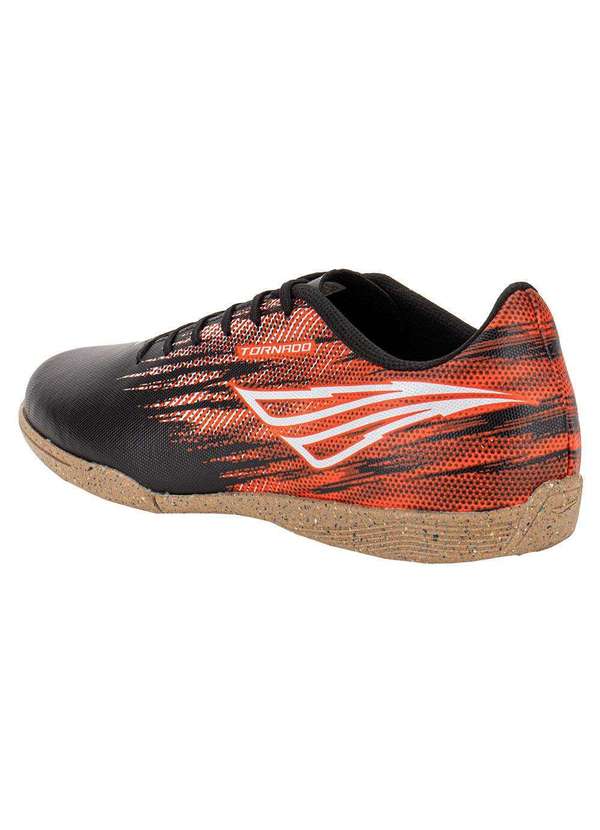 Penalty - Chuteira Masculina Indoor Tornado Penalty 124286 - Preto/Vermelho 3
