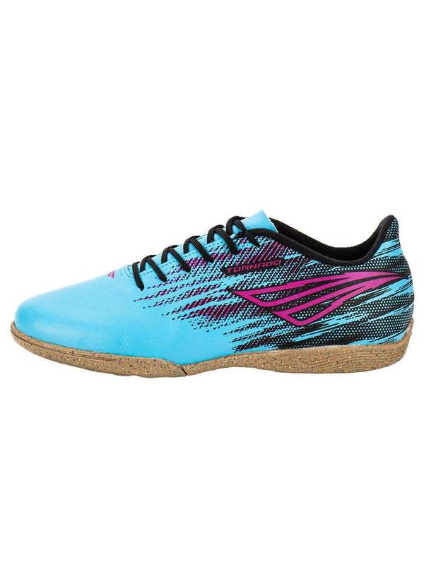 Penalty - Chuteira Masculina Indoor Tornado Penalty 124286 - Azul/Rosa 2