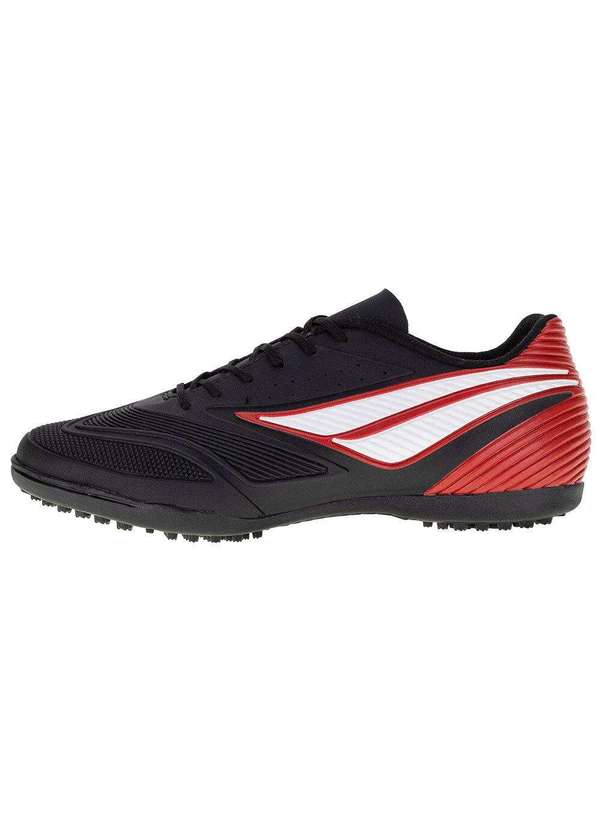 Penalty - Chuteira Masculina Society Garra Penalty - 242256 - Preto/Vermelho 2