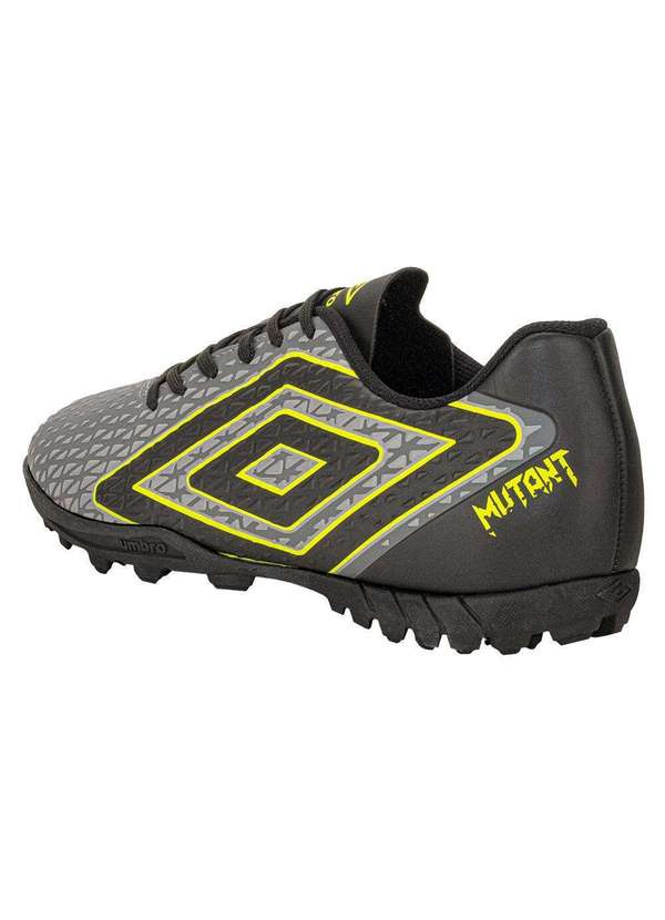 Umbro - Chuteira Masculina Society Mutant Umbro U01fb00251 - Cinza/Verde 3