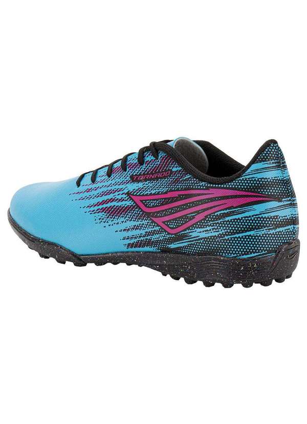 Penalty - Chuteira Masculina Society Tornado Penalty 242286 - Azul/Rosa 3