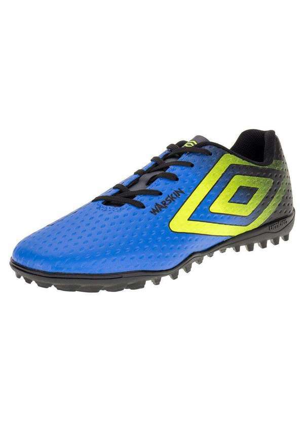 Umbro - Chuteira Masculina Society Warskin Umbro U01fb00162 - Azul