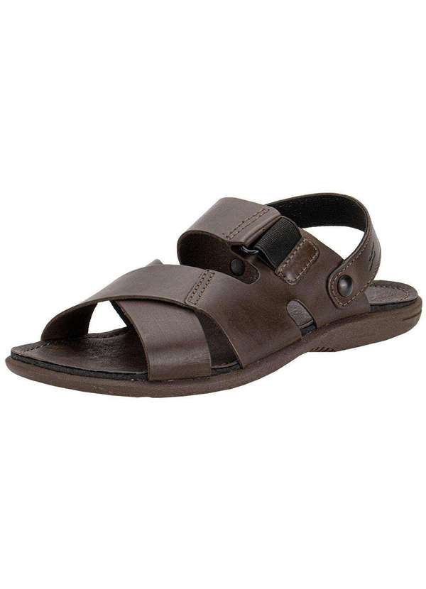 Itapua - Sandália Masculina Itapuã 8452 - Café