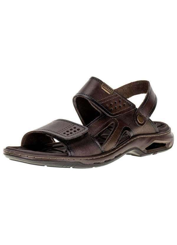Pegada - Sandália Masculina Pegada - 133206 - Café