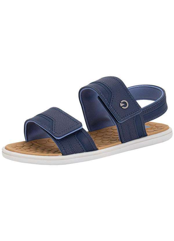 Cartago - Sandália Masculina Vêneto Ii Cartago 12481 Marinho