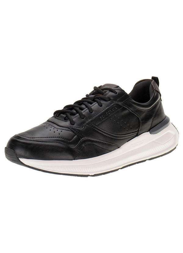 Democrata - Sapatênis Masculino Brad Ultra Light Democrata 527101 - Preto