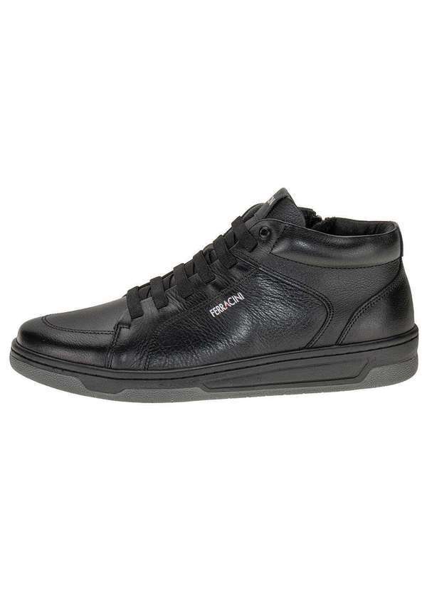 Ferracini - Sapatênis Masculino Cano Alto Vox Ferracini 8053 - Preto 2