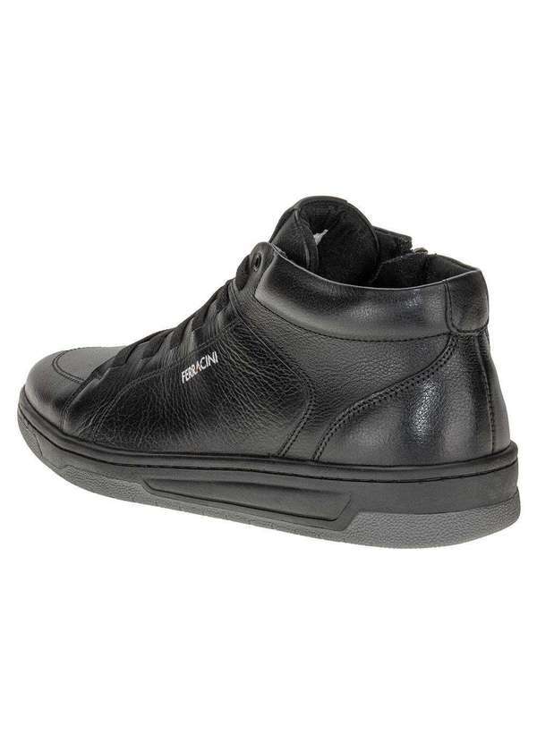 Ferracini - Sapatênis Masculino Cano Alto Vox Ferracini 8053 - Preto 3