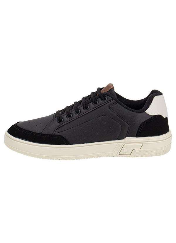Confort Way - Sapatênis Masculino Confort Way 402501 - Preto 2