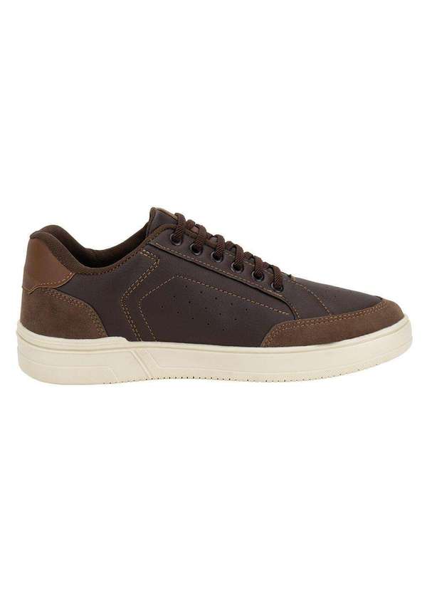 Confort Way - Sapatênis Masculino Confort Way 402501 - Café 4