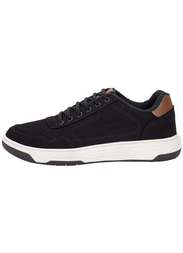 Confort Way - Sapatênis Masculino Confort Way 802504 - Preto 2