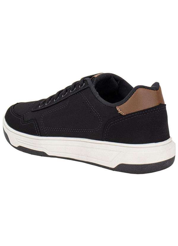 Confort Way - Sapatênis Masculino Confort Way 802504 - Preto 3