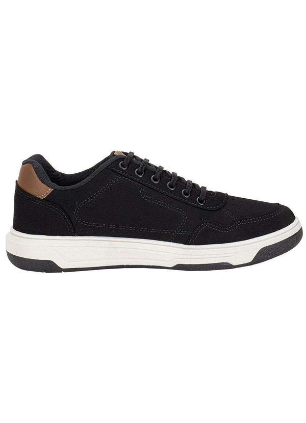 Confort Way - Sapatênis Masculino Confort Way 802504 - Preto 5