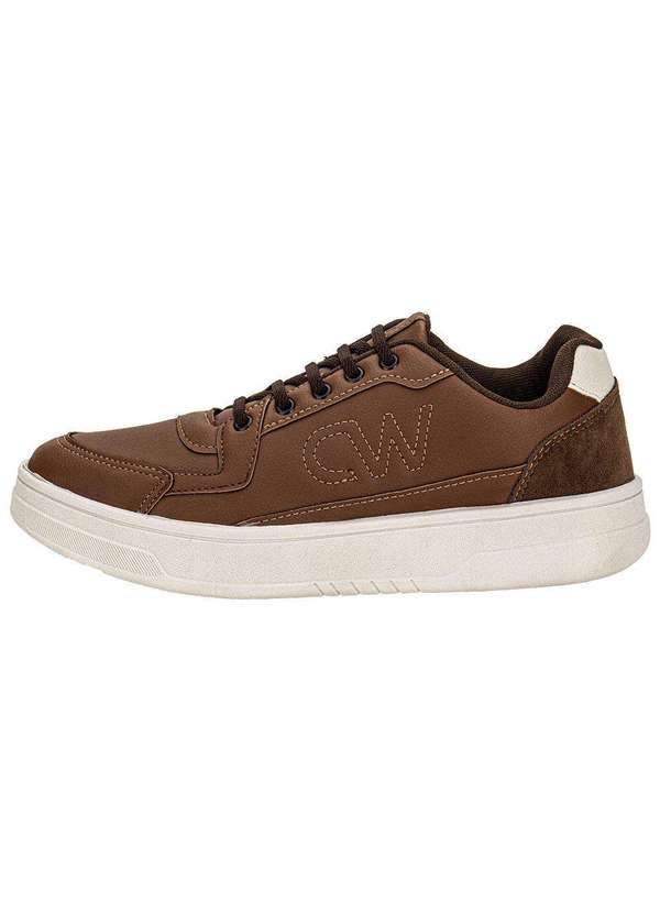 Confort Way - Sapatênis Masculino Confort Way 902502 - Caramelo 2