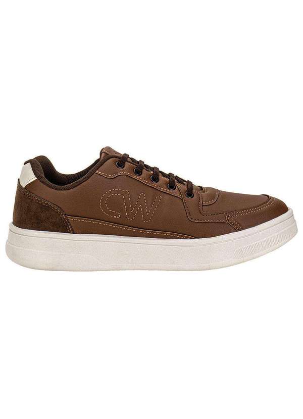 Confort Way - Sapatênis Masculino Confort Way 902502 - Caramelo 5