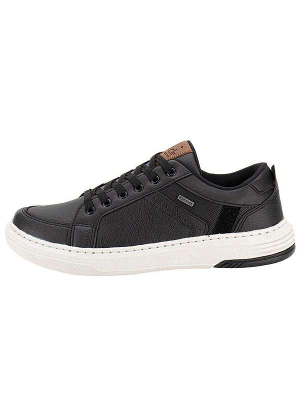 Confort Way - Sapatênis Masculino Confort Way - 9103 - Preto 01 2