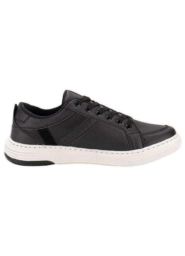 Confort Way - Sapatênis Masculino Confort Way - 9103 - Preto 01 5
