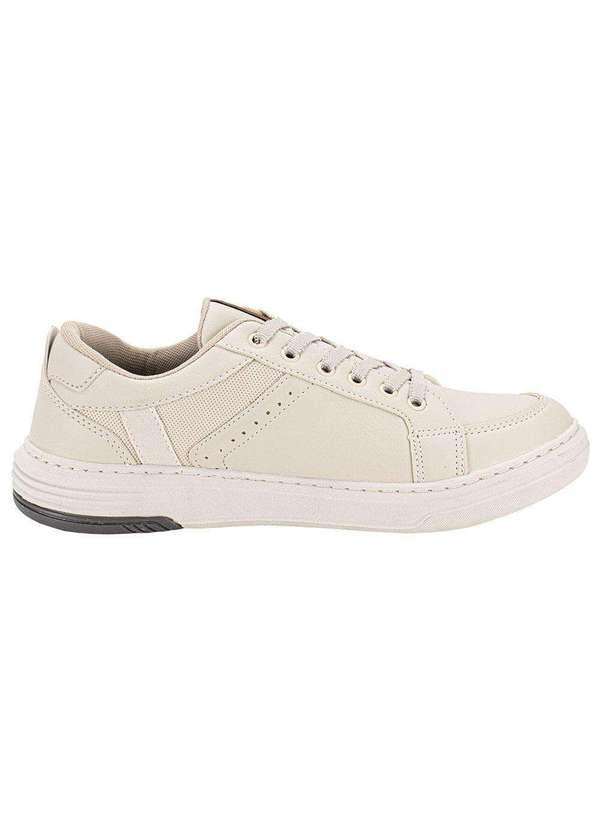 Confort Way - Sapatênis Masculino Confort Way - 9103 - Marfim 01 5