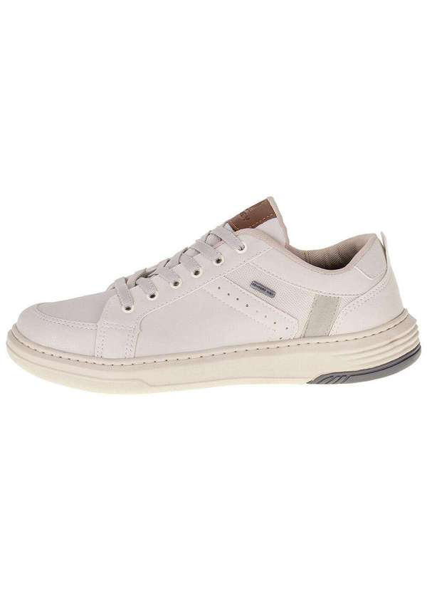 Confort Way - Sapatênis Masculino Confort Way - 9103 - Branco/Off 2