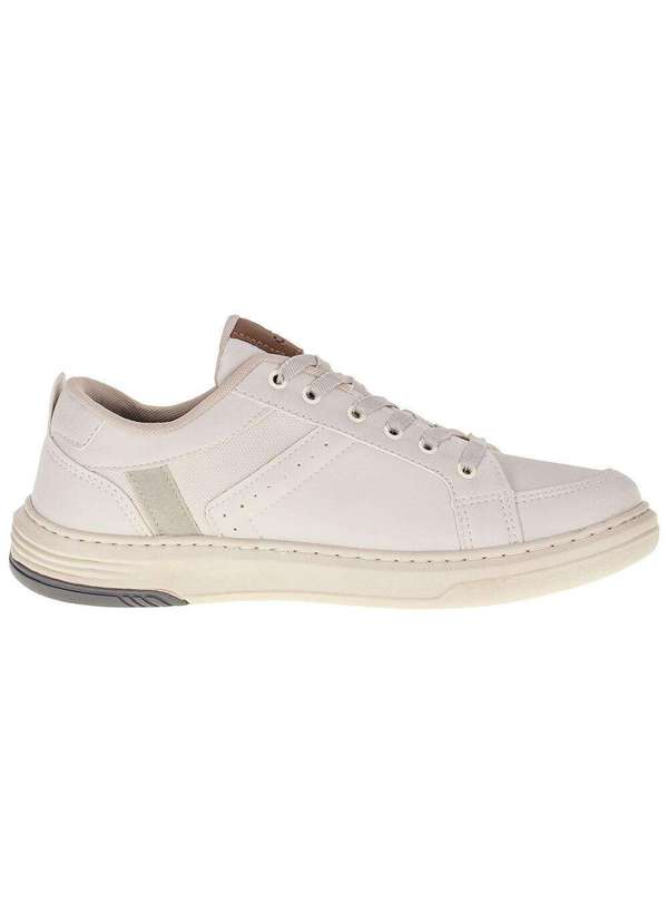 Confort Way - Sapatênis Masculino Confort Way - 9103 - Branco/Off 5