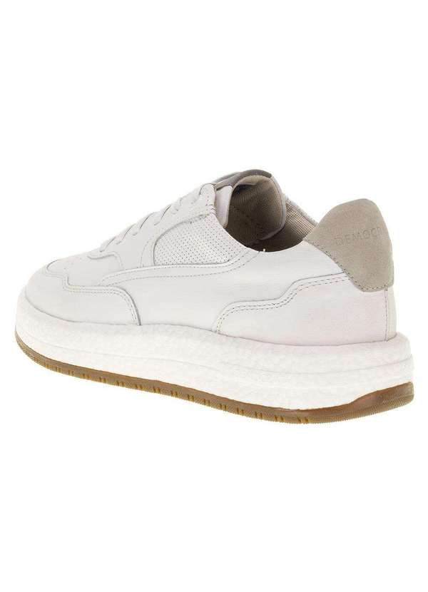 Democrata - Sapatênis Masculino Drake Pulse Democrata 600101 - Branco 3